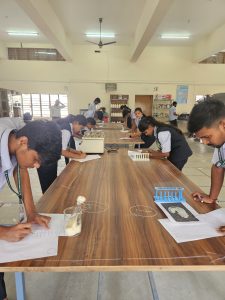 Conducting practical exam