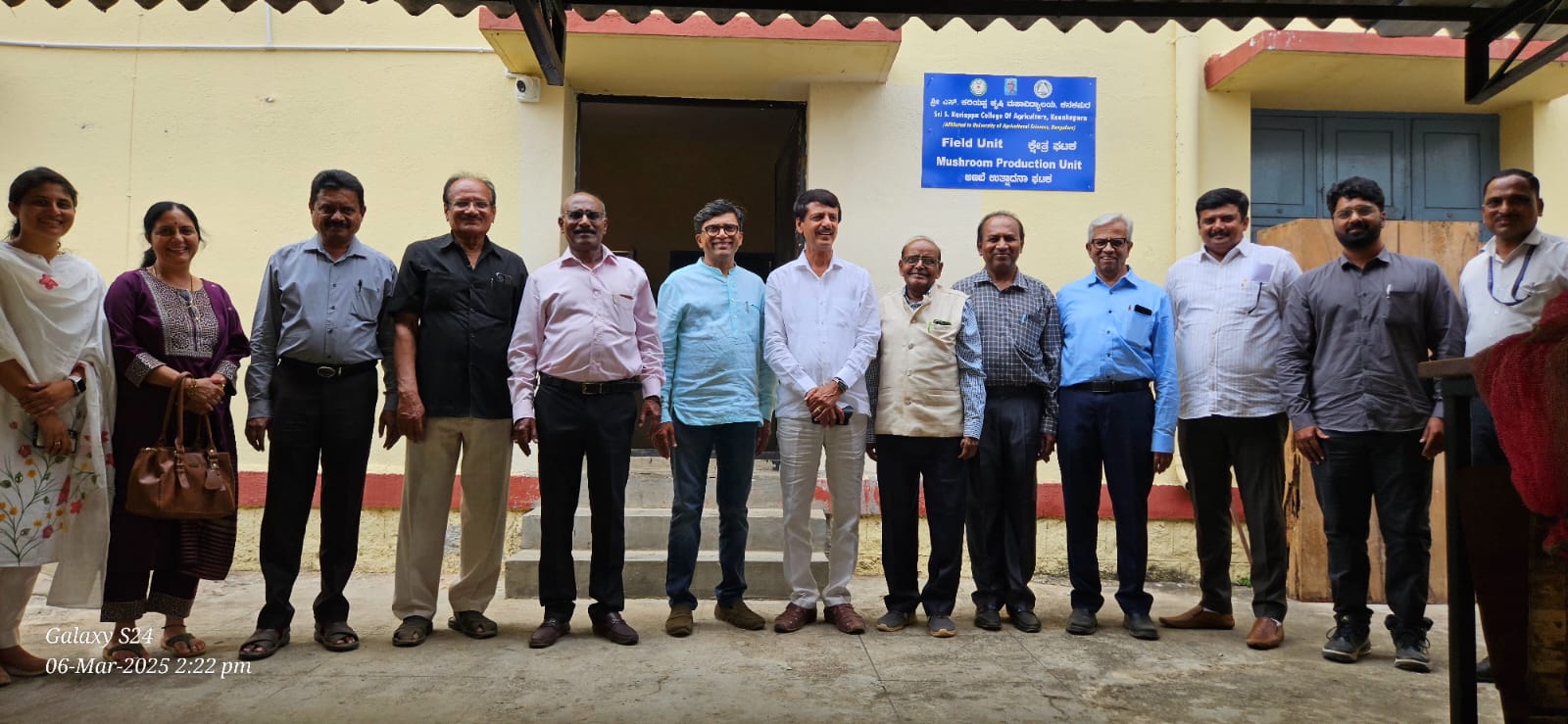 Visited to field unit